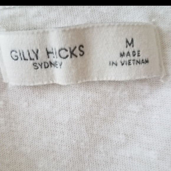 🍋3/$30 Gilly Hicks White Lace Long Sleeve  NWOT - Picture 6 of 8